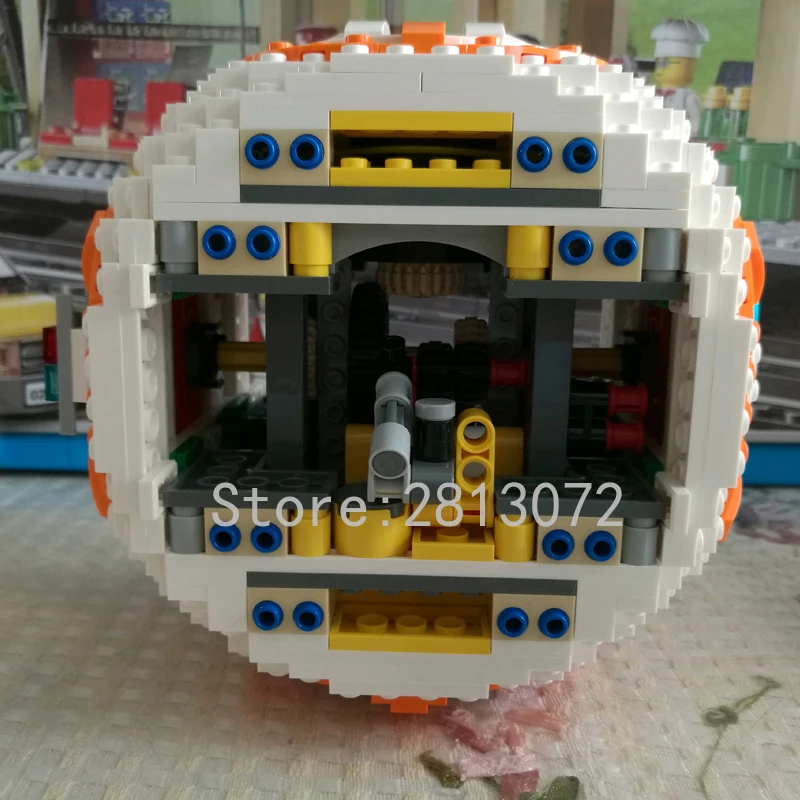 10906, Звездные войны, BB-8, 1238 шт., модель, строительные блоки, кирпич, детские развивающие игрушки, совместимые 75187