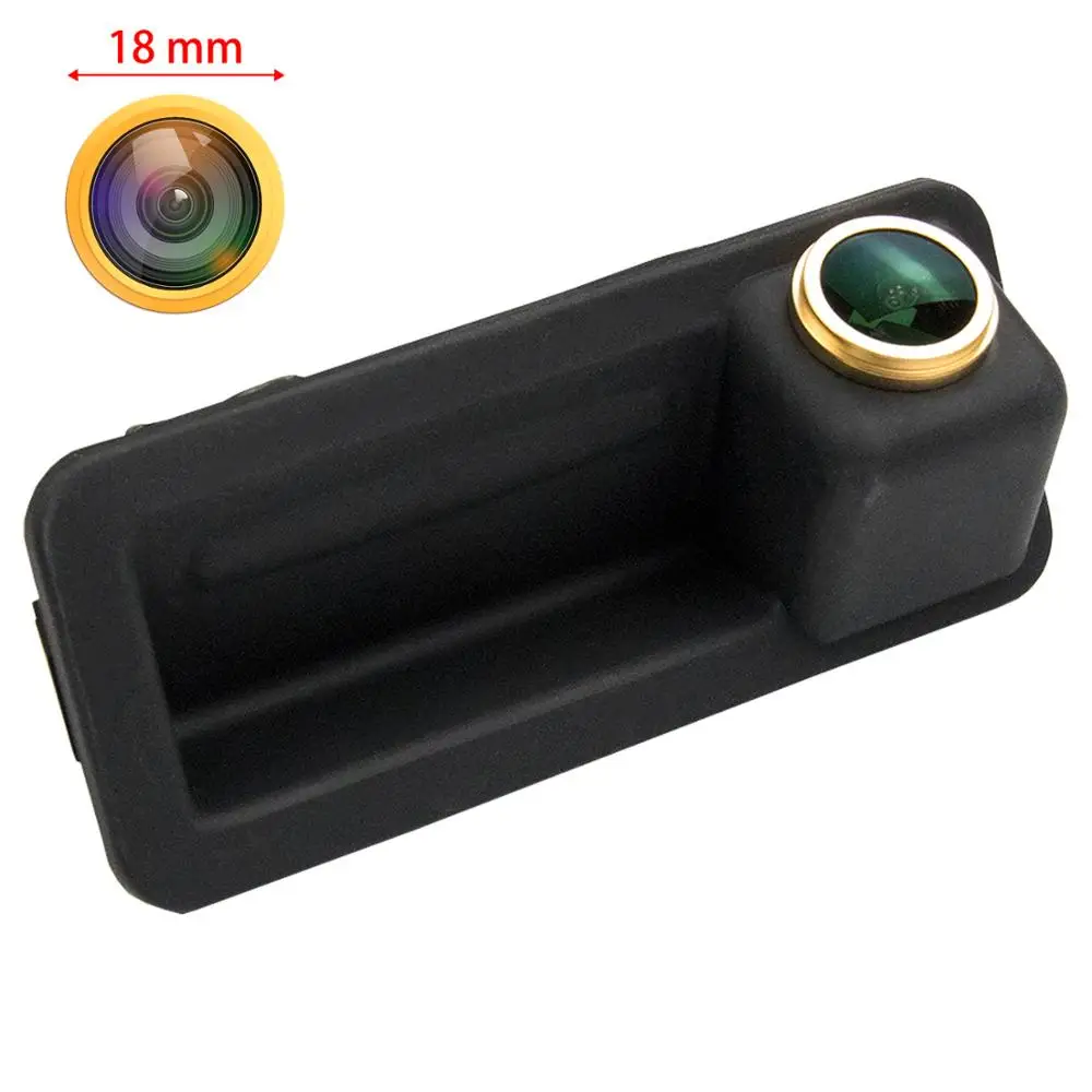 

Freezzmi Golden HD Rear View Backup Camera Handle for Ford Focus 2C 3C Mondeo Fiesta S-Max Land Rover Range Rover Freelander 2 3