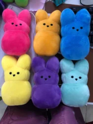 Lapin de pâques en peluche, jouet mignon et Sexy, poupée en peluche, oreiller doux pour enfants, cadeaux, 1 pièce, 2022 
