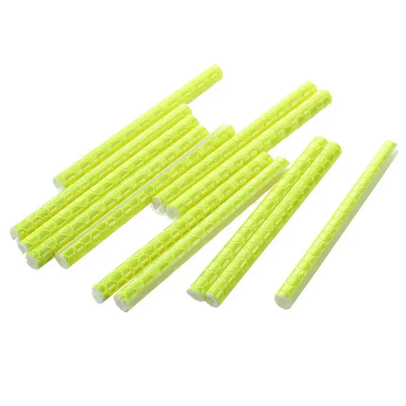 TOP!-12pcs Bike Riding Bicycle Wheel Spoke Reflector Reflective Mount Warning Light