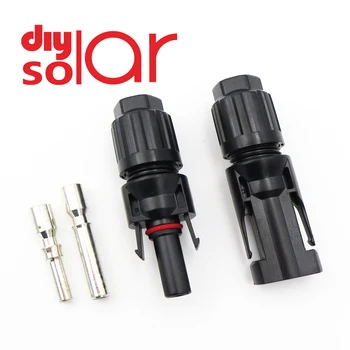 

80 60 45 30 A AMP PV Connector Branch parallel connection 1000V Electrical Solar PV Plug Photovoltaic Panel Cable Wire Connect