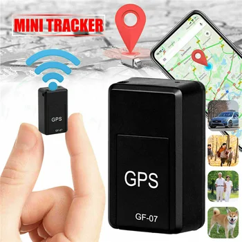 

New Mini GPS Tracker GF07 GPS Locator Recording Anti-Lost Device Support Remote Operation of Mobile Phone GPRS Tracking Device