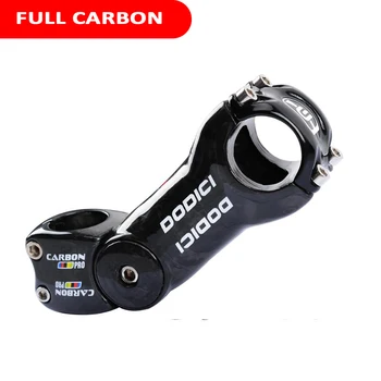 

2020 New Mountain Bike Stem Riser Full Carbon 45 Degree Adjustable Light 31.8mm Bike DIY Parts Short Handle Bar Stem for MTB