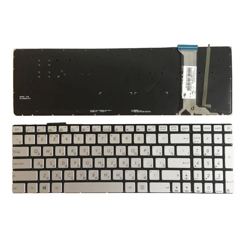 Русская новая клавиатура для ноутбука ASUS GL771 GL771J GL771JW GL771JM N552VW N552VX G771JM G771JW русская