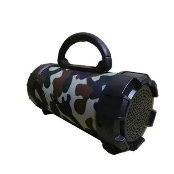 

F18 Wireless Speakers Subwoofer Portable Super Bass Stereo Sound Barrel Speaker Music Player Support TF Card