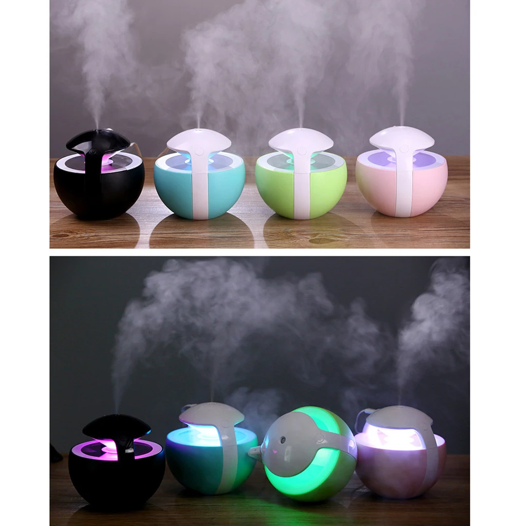 Ultrasonic LED Cool Mist Humidifier Sprayer Essential Oil Purifier Aromatherapy Electric Aroma Diffuser Mist Maker For Home