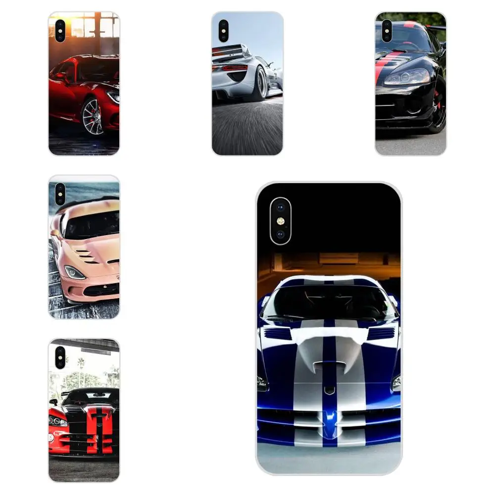 

TPU Cover Cell Phone Cases Dodge Viper For Huawei P7 P8 P9 P10 P20 P30 Lite Mini Plus Pro Y9 Prime P Smart Z 2018 2019