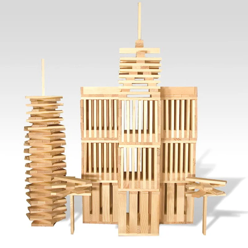 

300 piece Log Tower Game Building Blocks Wooden Children's Toys Training of Practical Ability parent-child interaction