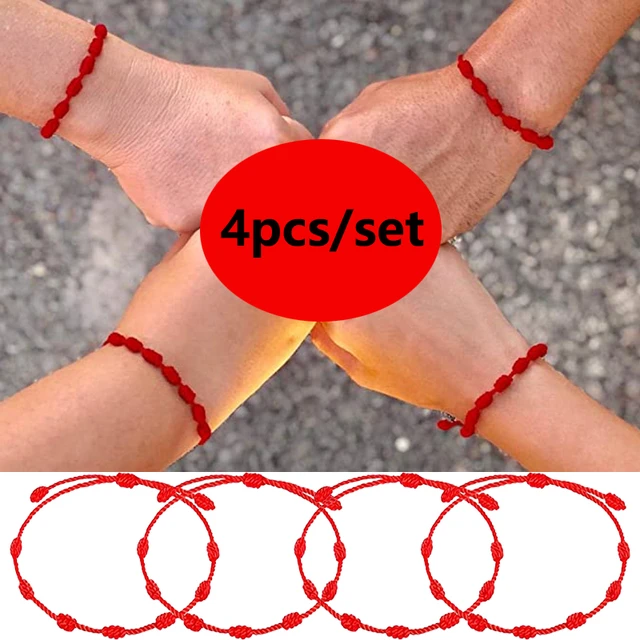 Hændelse, begivenhed Amorous Hælde Red Protection Bracelet Meaning | Red String Protection Bracelet - 7 Red  Bracelets - Aliexpress