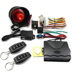 CHADWICK sistema de alarma unidireccional para coche, dispositivo con sirena para vehículo de 12V CC, con sistema de cerradura de puerta Central, 802B 8208