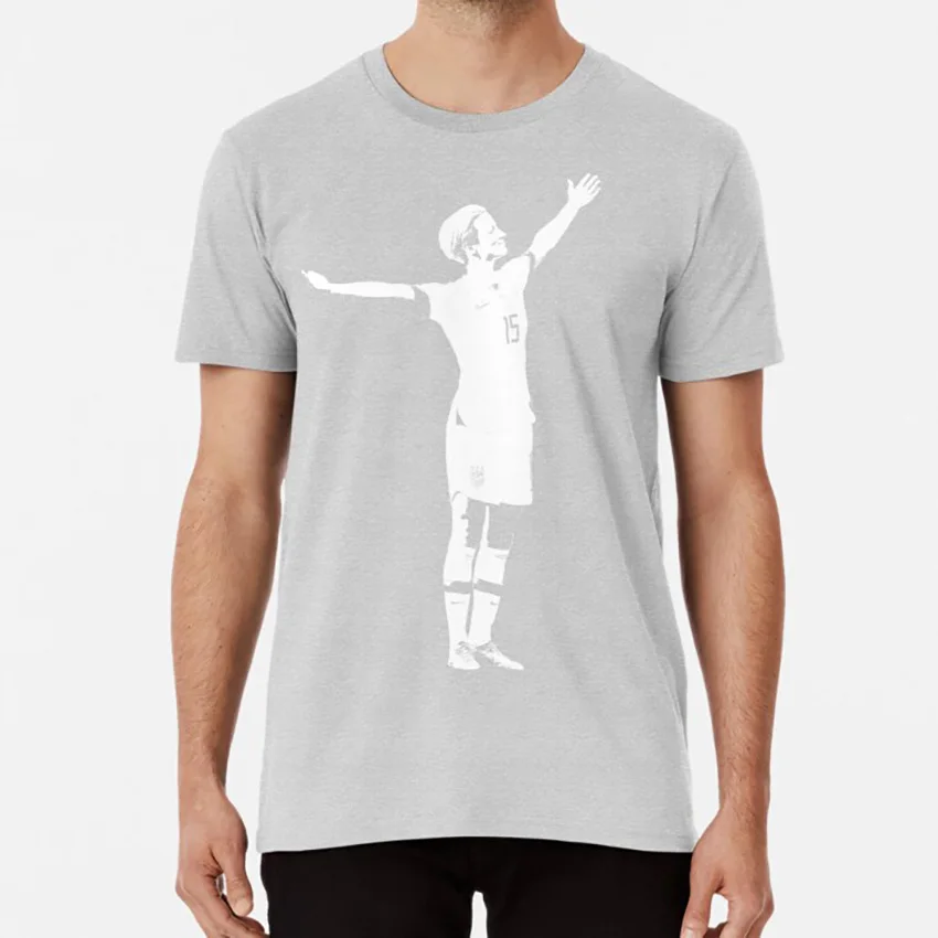 Megan Rapinoe The Victory Pose белая футболка с трафаретом megan rapinoe Алекс Морган