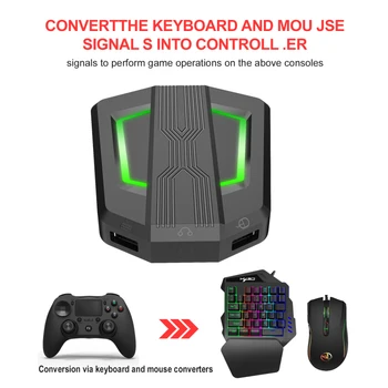 

PUBG Mobile Gamepad Controller Gaming Keyboard Mouse Converter Compatible For PS3/PS4/Xbos 360/Xbox One/Nintendo Converter