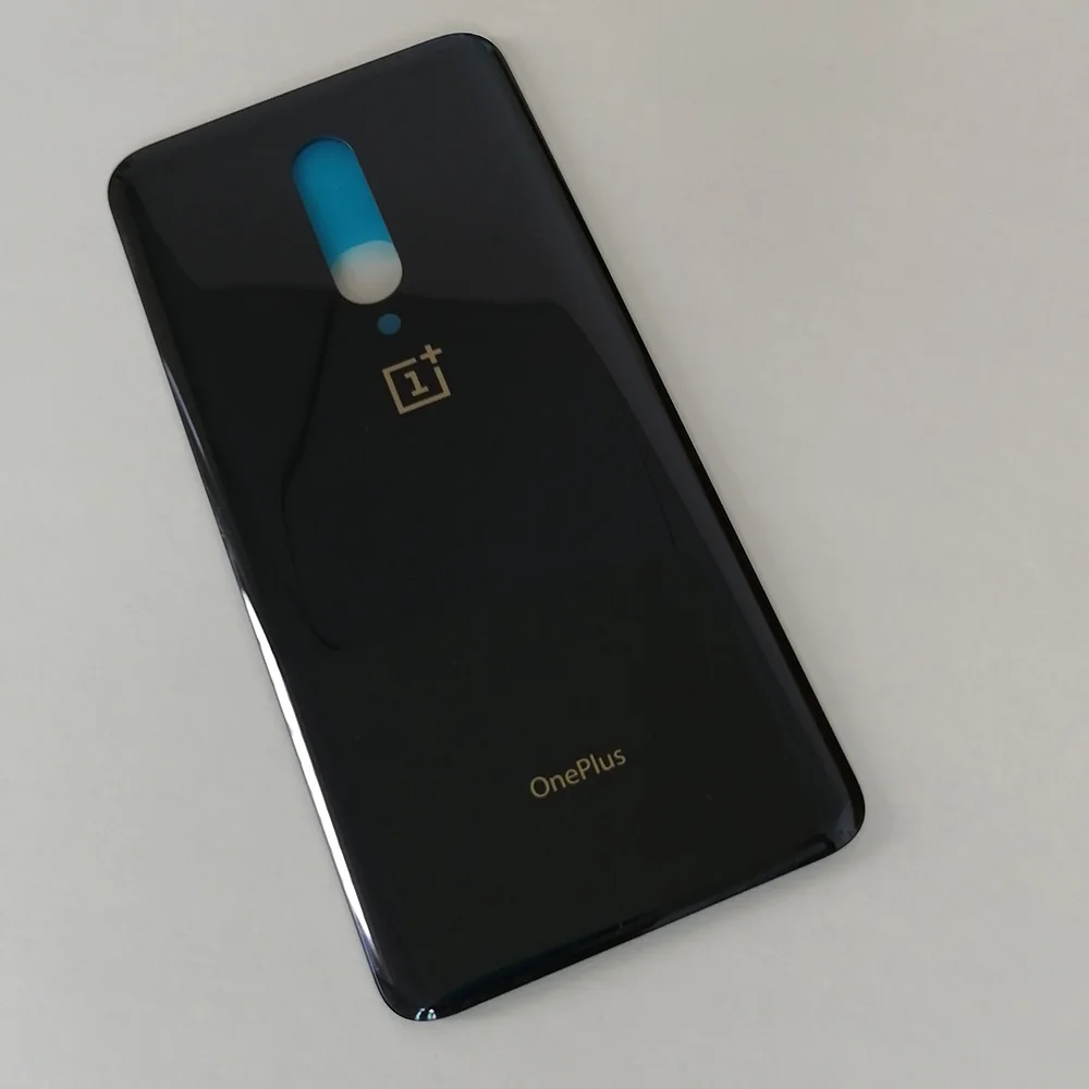 OnePlus 7 Pro 1+ 7Pro 6,7 дюймов GM1910 GM1911 GM1913 задняя крышка батарейного отсека Корпус задняя крышка стекла Запасные части - Цвет: Black