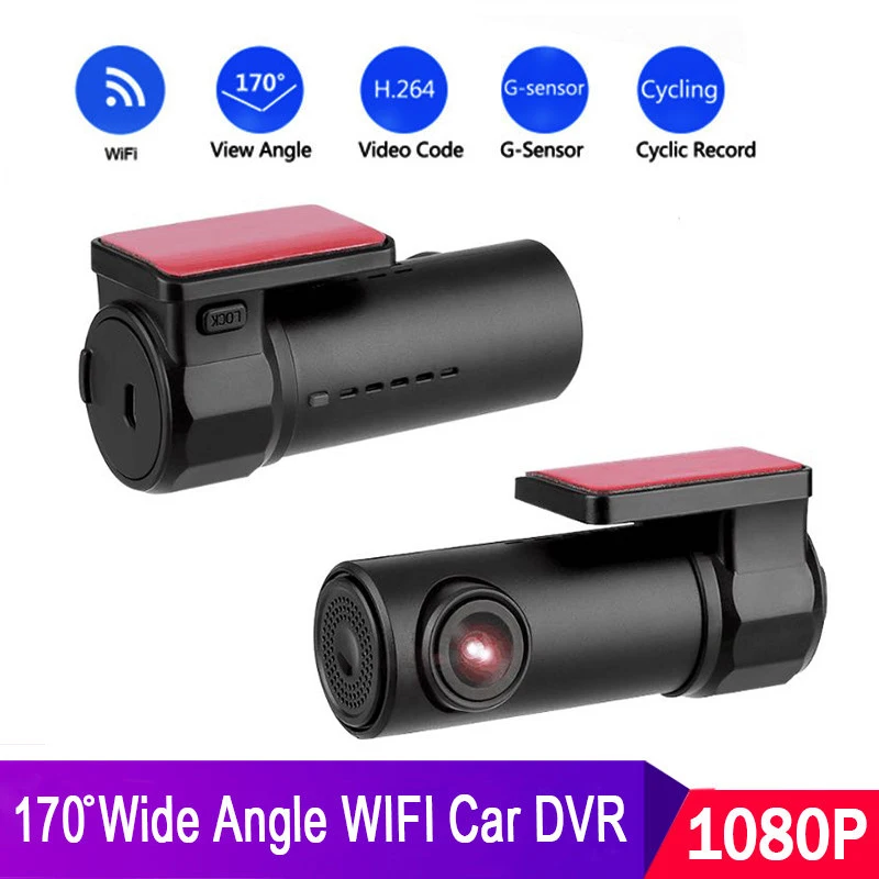 HD 1080P 12 В Автомобильный видеорегистратор Smart Wifi Автомобильная камера ночного