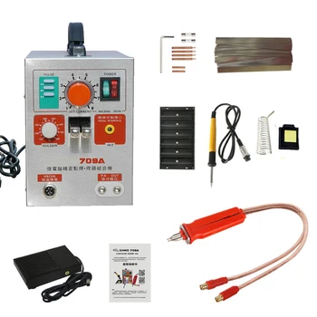 

1.9KW LED Pulse Battery Spot Welder 709A Welding Machine Soldering Iron for 18650 16430 14500 Battery Pack