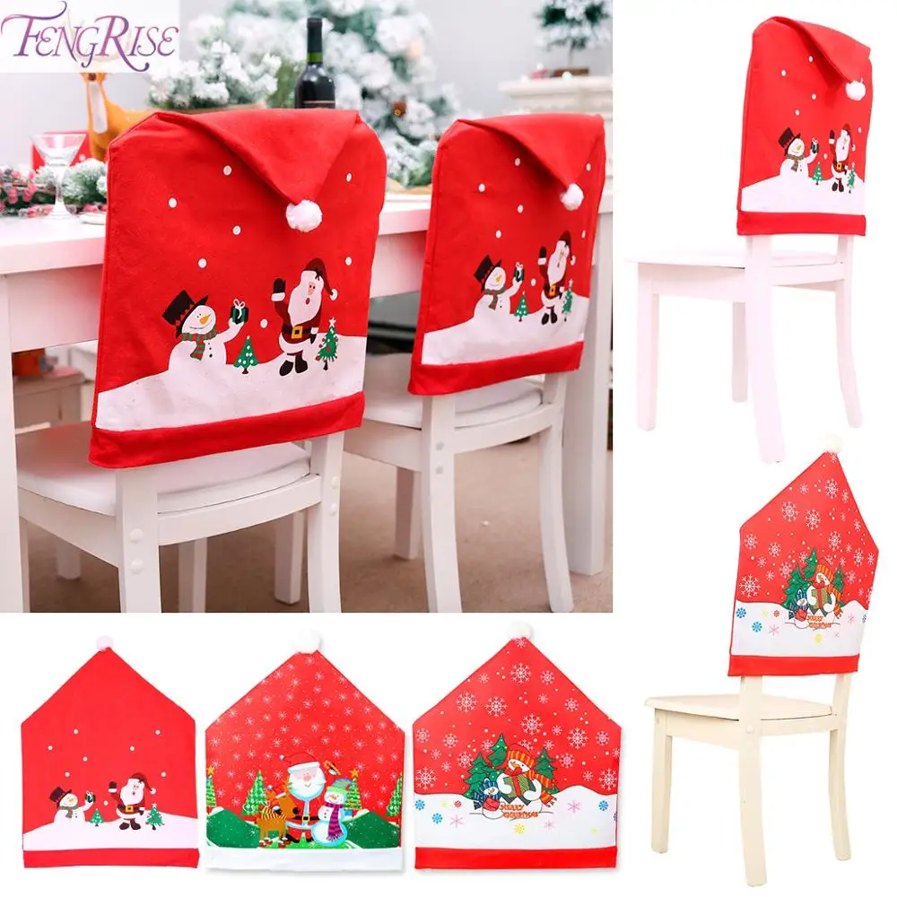 FENGRISE Дед Мороз искусственное украшение для дома Рождественский Декор стола 2021