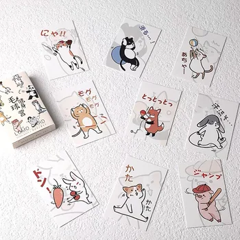 

28 Sheets/Set Sports Animals Lomo Card Mini Paper Postcard/Greeting Card/Birthday Gift Card Message Card