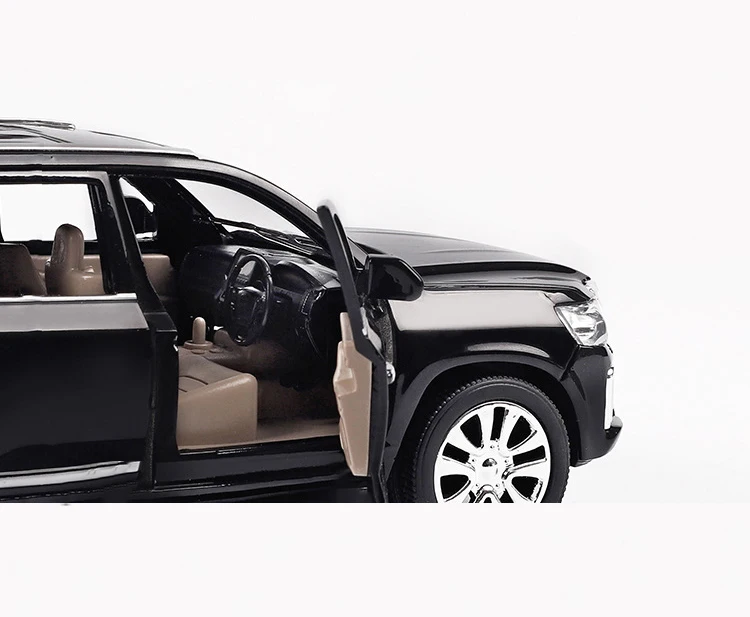 Модель автомобиля из искусственного сплава 1:24 Lexus LX570 Echo Acoustooptic автомобильные игрушки коллекция подарков на Рождество и день рождения