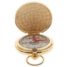 Portable Pocket Watch Flip Compass Hiking Navigation Compass Luminous In The Dark Navigation Car Compass Keychain