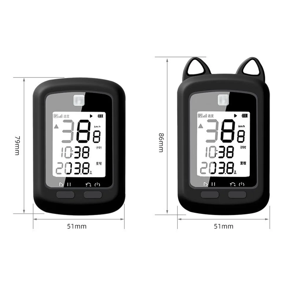 Bicycle Silicone Computer Protective Cover DustProof Case For XOSS G+GPS Speedometer Code Table Waterproof Bike Sleeve