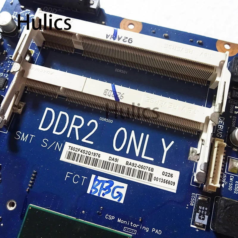 Hulics BA92-05075B BA92-05044A BA92-05044B BA92-05100A BA92-05530B BA41-00921A для samsung R510 материнская плата для ноутбука