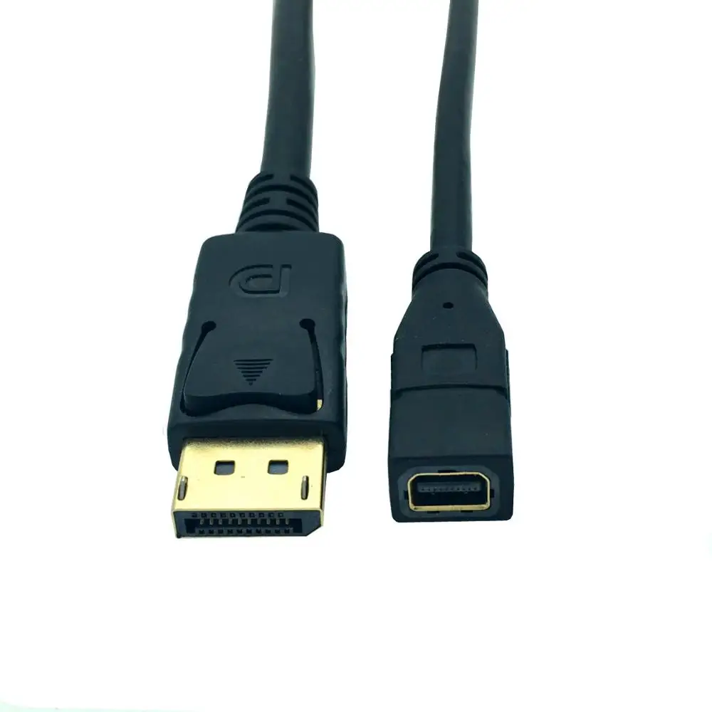 30 см адаптер DisplayPort-Mini DisplayPort DP 1 2 версия шнур HD 3D для HDTV ПК видеокарт Кабель