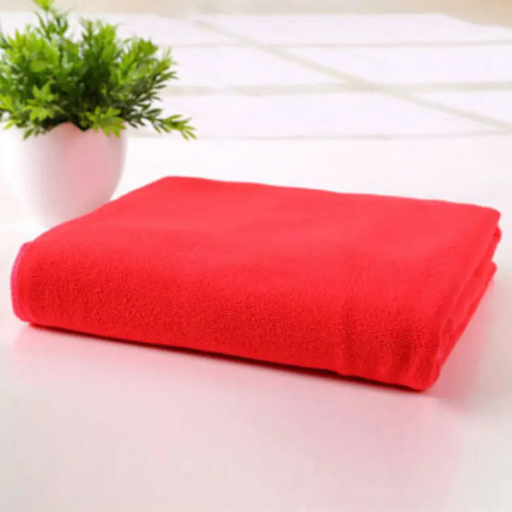 New Soft 70x140cm Luxury Hotel Microfiber Spa Bath Towel Home Women Men Genuine Turkish Cotton Towel - Цвет: Красный