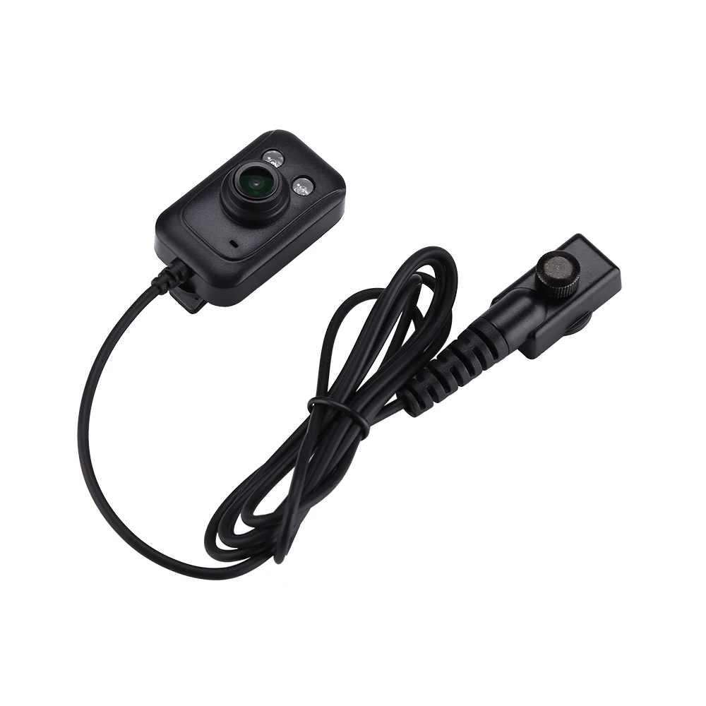 BOBLOV HD66-02 64GB HD 1296P Mini Camcorder 33MP Security Police Body Camera Night Vision Video Recorder With IR External Lens