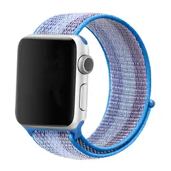 22 цвета нейлоновая петля Sporst ремешок для apple watch band 38 мм 42 мм 40 мм 44 мм нейлоновая тканая группа часов для iwatch 4 3 2 1 браслет