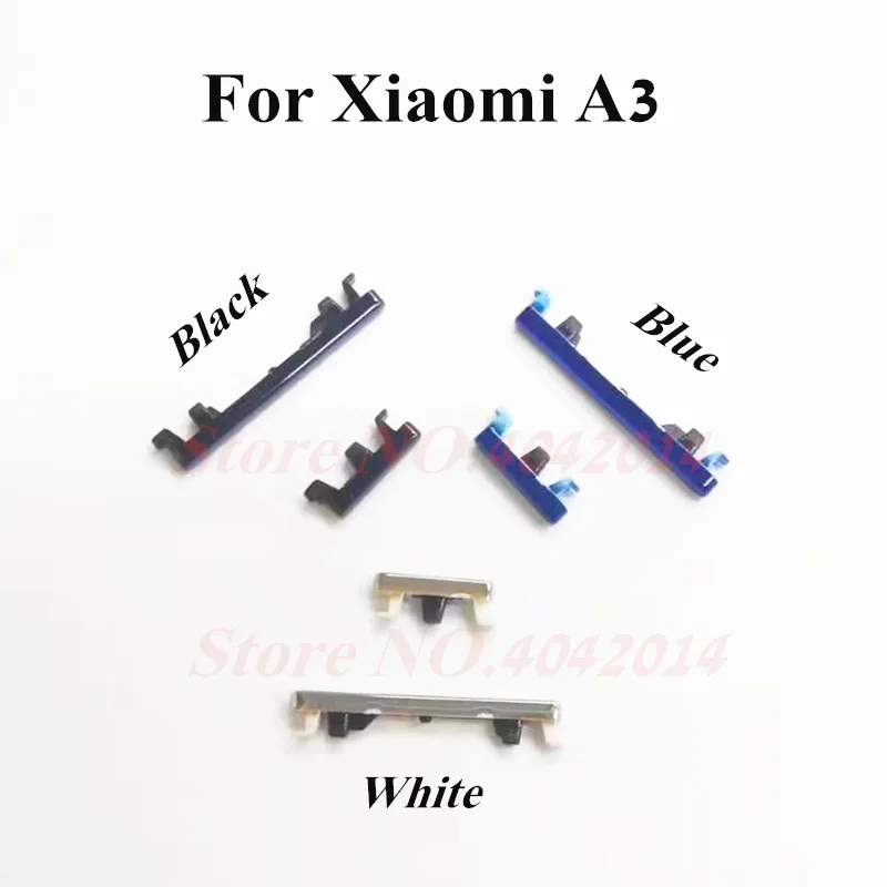 

1 Set Original Power ON OFF Volume side button For Xiaomi A3 mi A3 Side key Replacement parts