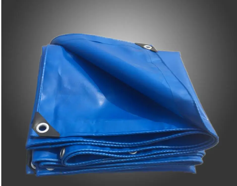 

Customize 450g/sqm multiple sizes blue outdoor waterproof canvas cover,rain PVC tarp cloth,truck tarpaulin,anti-sun polyester