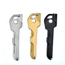 Цветная версия открытый многофункциональный брелок мини многофункциональный инструмент Швейцарская Технология 6 один ключ-нож