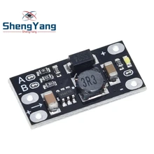 5 pièces 1.5A Mini Module de suralimentation multifonction 5V 8V 9V 12V indicateur LED bricolage Module de tension 3.7V batterie au lithium