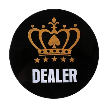 

Acrylic All-in Poker Dealer Chip / Card Protector Bounty Tournament Coin