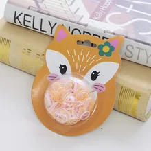 Детские аксессуары для волос, Мультяшные одноразовые маленькие повязки для волос в европейском и американском стиле, повязки для волос в коробке, головной убор, настраиваемый