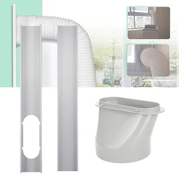 

Portable air conditioner window adapter Portable air Conditioning Exhaust Hose Kit 5.91 inch Window Adapter Pipe Joint