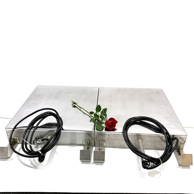 

40K/80K/100K Multi-frequency 1000W Immersible Transducer Plate Submersible Ultrasonic Cleaner For Cleaning Heat Exchangers