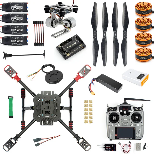 $416.78  DIY GPS Drone 2.4Ghz 10CH X4 460mm Umbrella Foldable RC Quadcopter 4-Axis ARF Unassemble APM w/ Gim