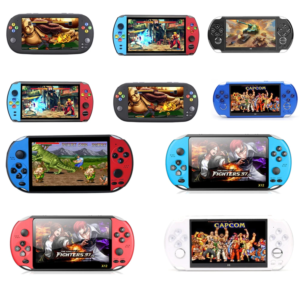 

Handheld Game Console 8GB 16GB Built-in 2000 Games/1800 mAh Battery for PSP Game Player For FC, GB, GBA,NES, SFC