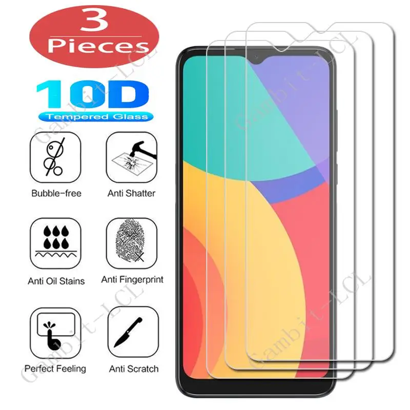 

Защитное стекло для Alcatel 1 1L 1S 3L 2021 1A 1B 1SE 1SP 1V 3X 2020, 3 шт.