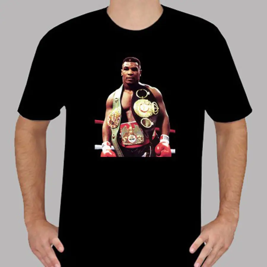 

RARE Mike Tyson Boxing T-shirt Top Reprint New