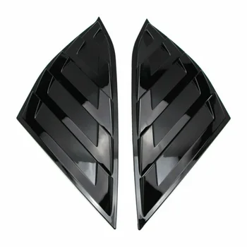 

Plastic Rear Window Louver Covers For Honda Accord 2018-20 1Pair Quarter