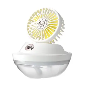 

Portable Water Spray Mist Fan Electric USB Rechargeable Handheld Mini Fan Cooling Air Conditioner Humidifier