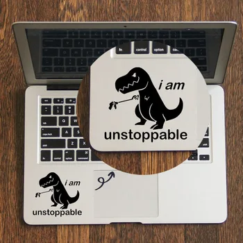 

Dinosaur Funny Quote Trackpad Laptop Decal Sticker for Macbook Pro 16" Air Retina 11 12 13 14 15 inch Mac Notebook Touchpad Skin