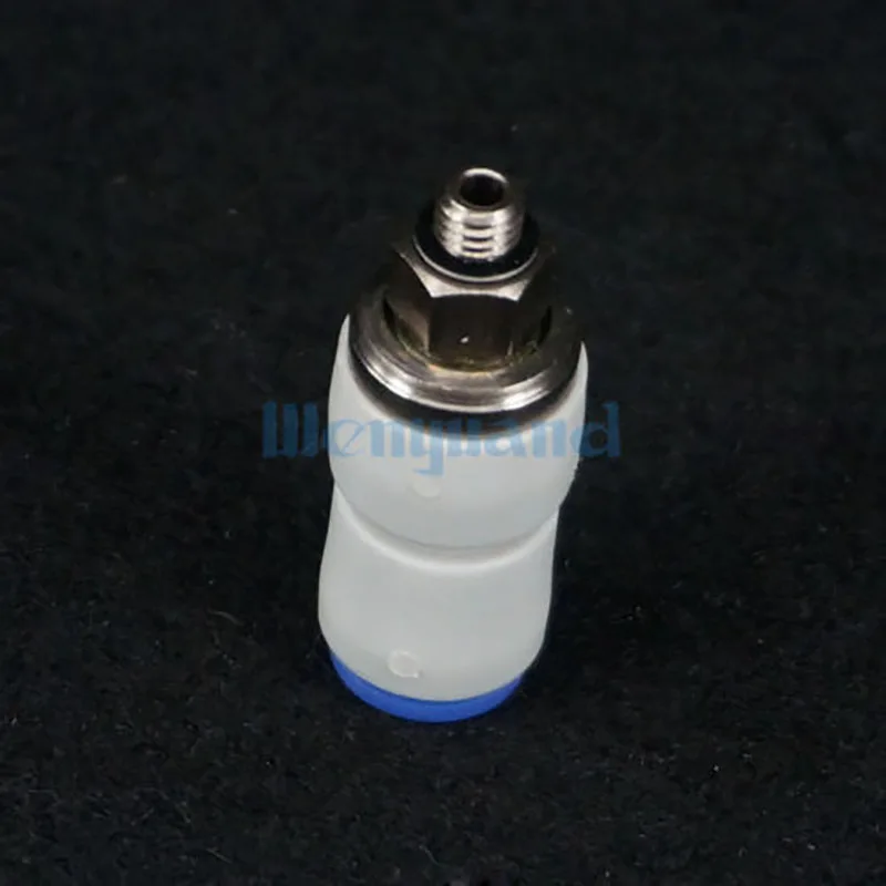 Description Picture 5 of itemKSH06-M5 Tube 0.D.6mm Connection Thread M5x0.8 Male Connectors Joint Rotary One Touch Fitting KSH