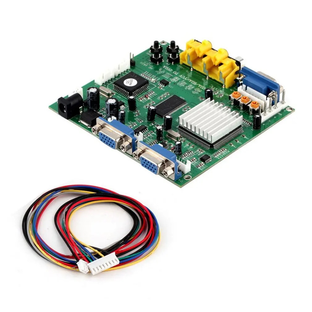 Arcede конвертер игр доска CGA/RGB/YUV/EGA на VGA GBS-8220 HD видео конвертер VGA выход доска