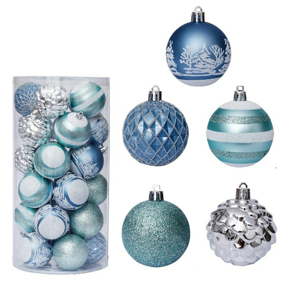 Big Lots Christmas Decor 2022 30Pcs 6Cm Christmas Ball Ornaments Christmas Tree Hanging Bauble Set  Plastic Christmas Ball Pendant New Year 2022 Decoration|Ball Ornaments| -  Aliexpress