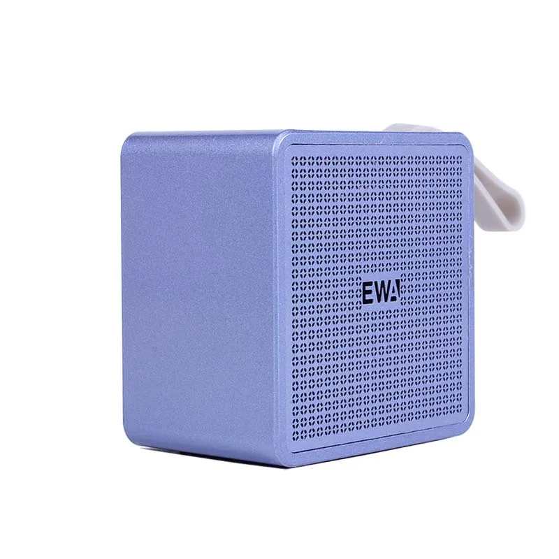 EWA A105 Bluetooth динамик портативный металлический HIFI динамик s TWS беспроводной музыкальный плеер Сильный Звук SD карта воспроизведения динамик - Цвет: Синий