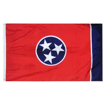 

Tennessee State Flag 3x5FT banner 100D 150X90CM Polyester brass grommets custom flag