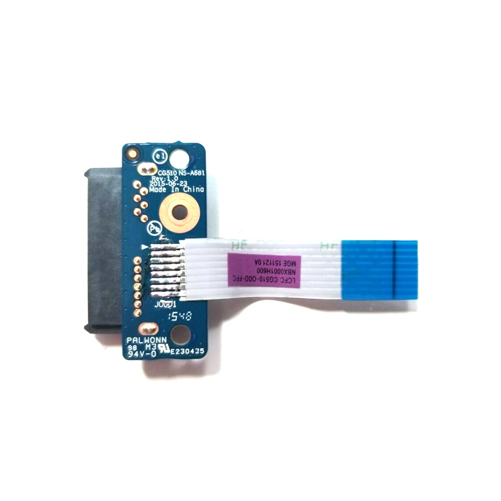 CD DVD RW 광학 디스크 드라이브 커넥터 Lenovo IdeaPad 100 100 15IBD 용 SATA 케이블 NS